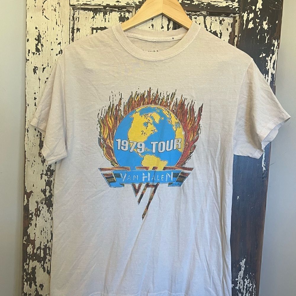 Retro NWOT Van Halen 1979 World Tour. Size Medium. Unisex.